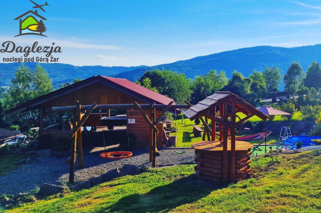 Domki Całoroczne Daglezja Pod Górą Żar Miedzybrodzie Zywieckie Exterior foto